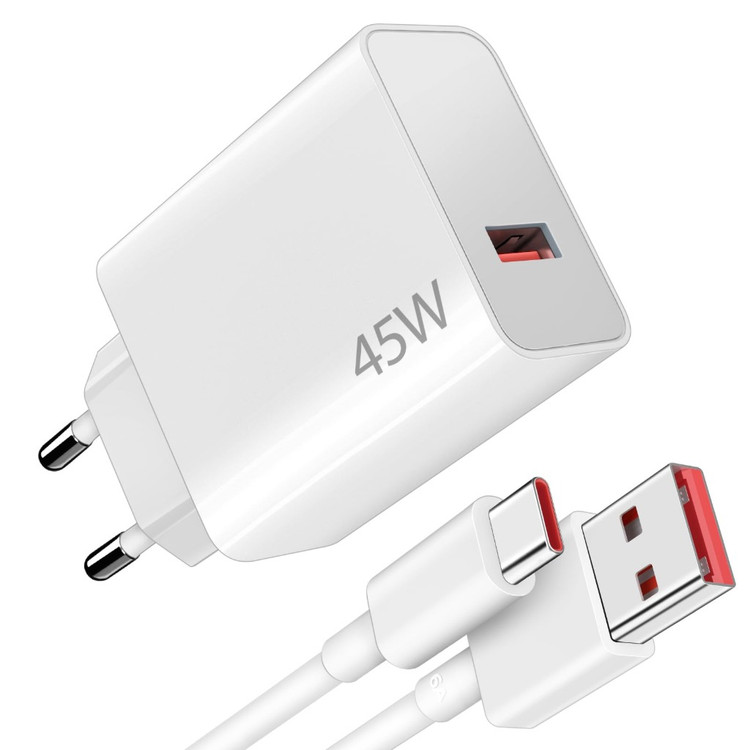 شارژر دیواری اورجینال شیائومی 45W به همراه کابل