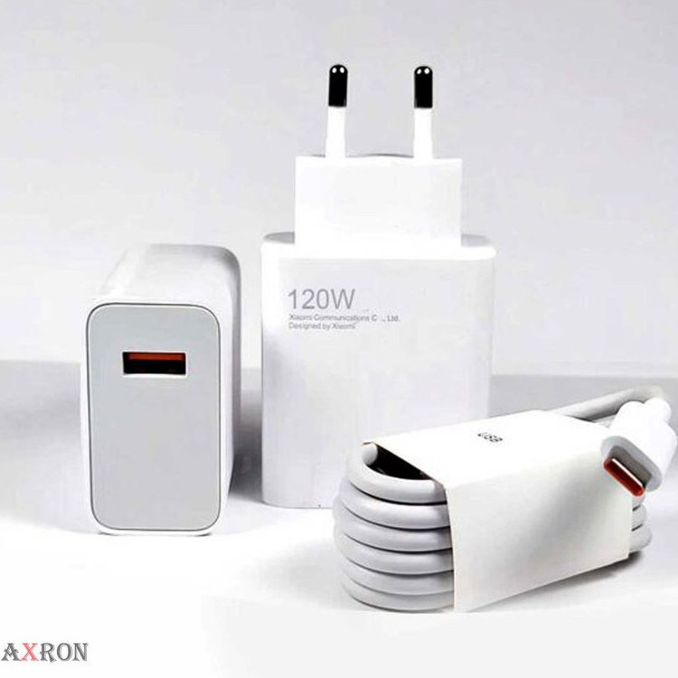 شارژر دیواری اورجینال شیائومی 120W به همراه کابل اصلی