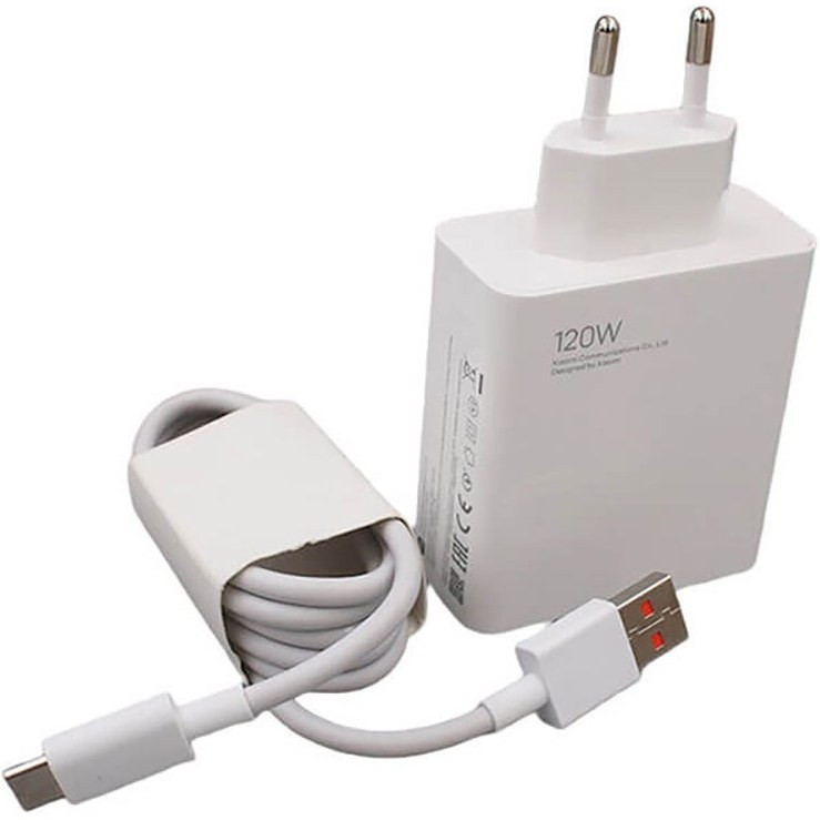 شارژر دیواری اورجینال شیائومی 120W به همراه کابل اصلی