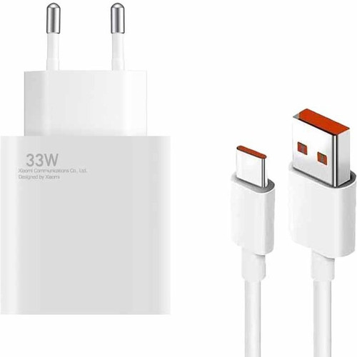 شارژر دیواری اورجینال شیائومی 33W به همراه کابل اصلی