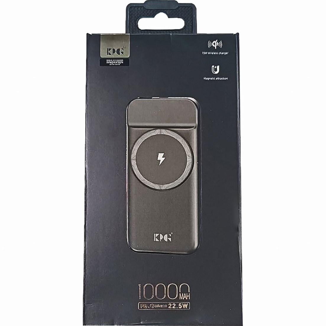 پاوربانک وایرلس کی پی اس مدل WP 19 15W ظرفیت 10000 میلی آمپر ساعت