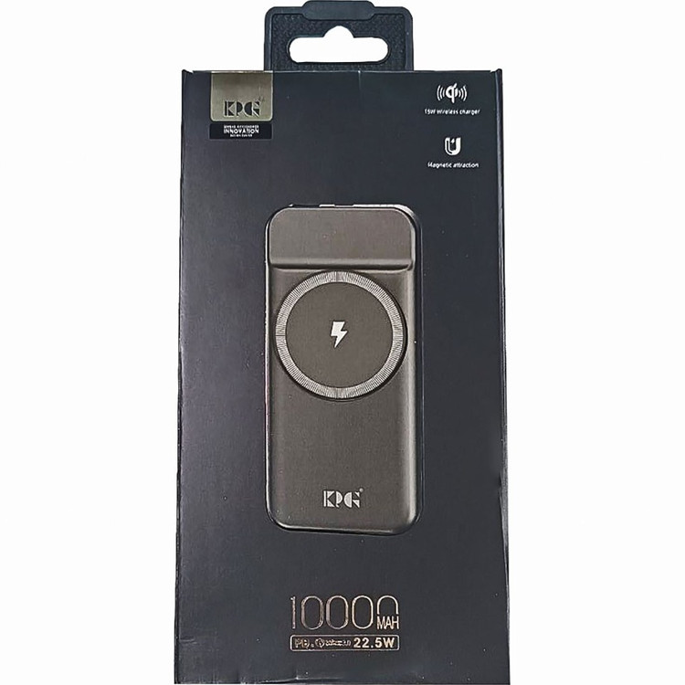 پاوربانک وایرلس کی پی اس مدل WP 19 15W ظرفیت 10000 میلی آمپر ساعت